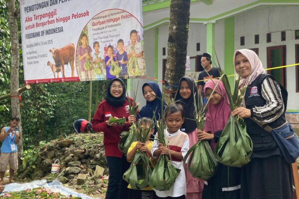 Qurban Hingga Pelosok, FOI Jembatani Kesenjangan Pangan di Iduladha